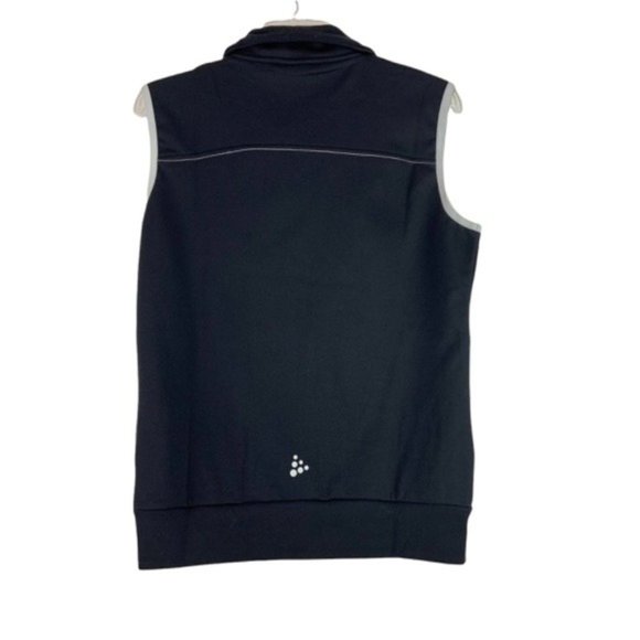 NWT Craft Leisure Black Zip Front Vest - Picture 7 of 7